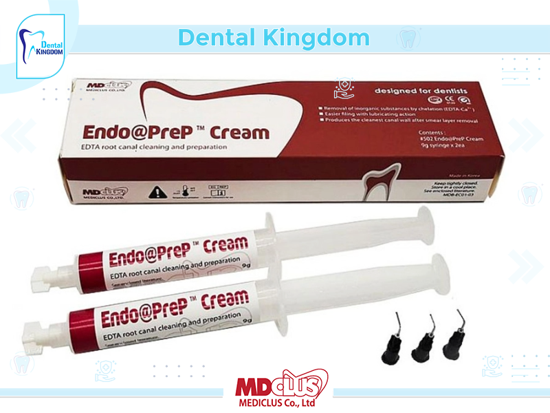 EDTA Endo prep cream -root canal cleanser - (9g) * 3ea EX 250830 LOT EC28T891