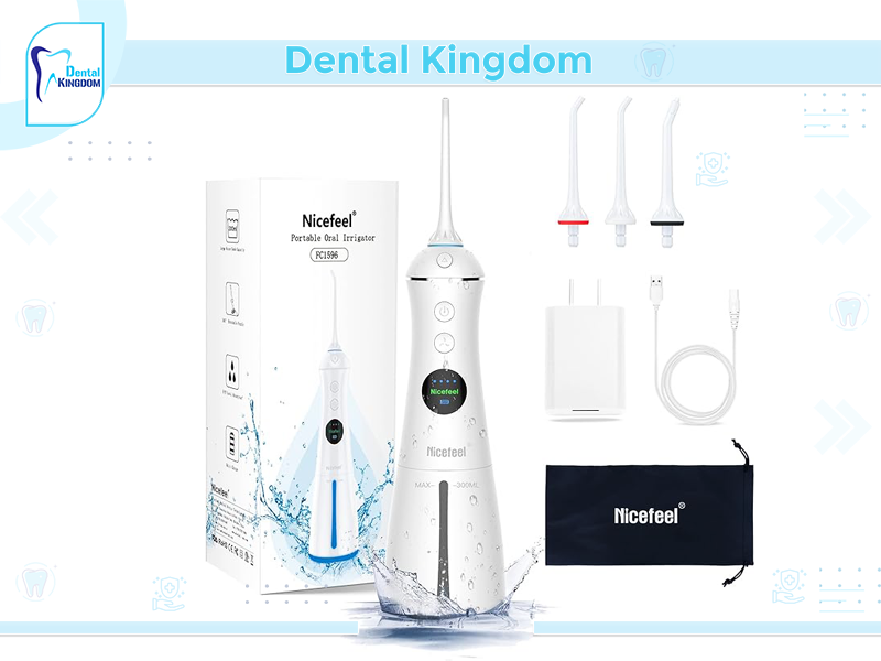 NICEFEEL WATER FLOSSER WITH 5 TIPS