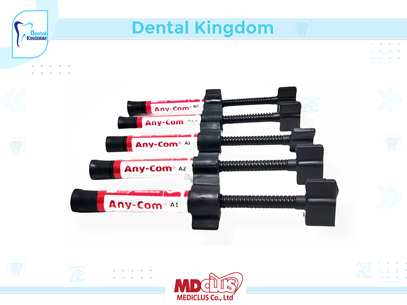 Any-Com Refill B1 4g*1ea NANO HYBRID ZIRCONIUM RESINCT# 301-0 LOT AC11T1216 EX12/12/2027-حشوات اسنان 