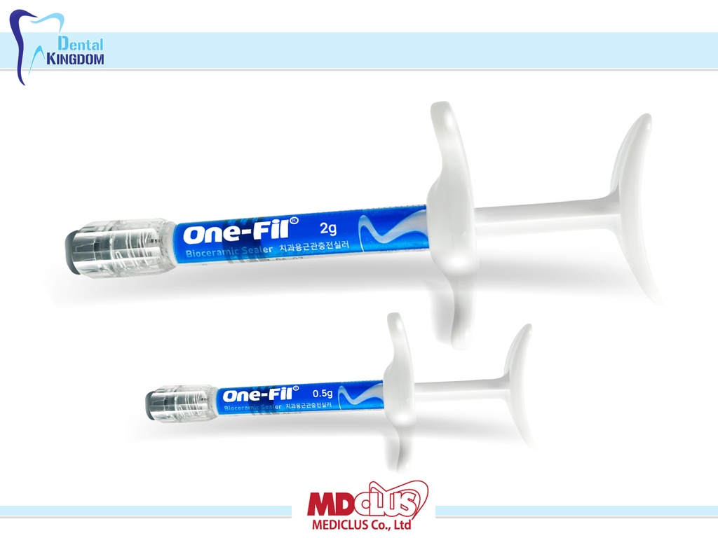 ONE-FIL BIOCERAMIC SEALER - (2g) * 1SYRING -LOT AC08T590حشو عصب