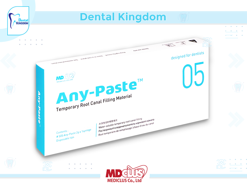 Any-Paste Calcium Hydroxide Paste - (2g) * 1ea CT#505 LOT PS28T874 EX: 20/08/2028-ضماض اقنية جذرية 