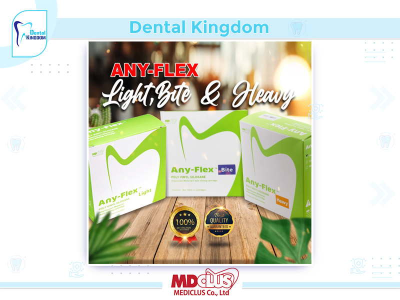 Any-Flex Bite IMPRESSION MATERIAL طبعة اسنان 50ML *4 CRT EX12-12-2025