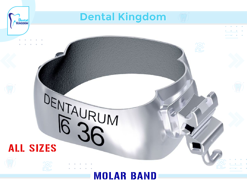MOLAR BAND ROTH 0.022-LL35.5-اطواق تقوم معدنية