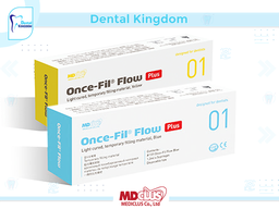 [290011] Once-Fil Flow blue Light cured, temporary filling material  - (1.2ml) * 5ea LOT OF21T029 EX 2026/03