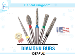 [380144] Diamond Burs Skydent USA 847KR16 Pack of 5 pc-سنابل تحضير اسنان