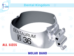 [0700026] MOLAR BAND ROTH 0.022-UR43-اطواق تقوم معدنية